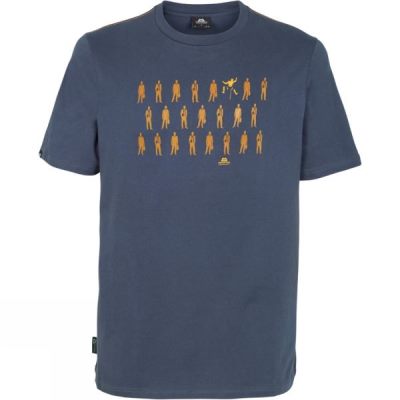 Tee Mountain Equipment Rebel Hombre Azul Marino / Azules - Chile LQG802651